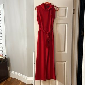 Red DKNY Jumpsuit